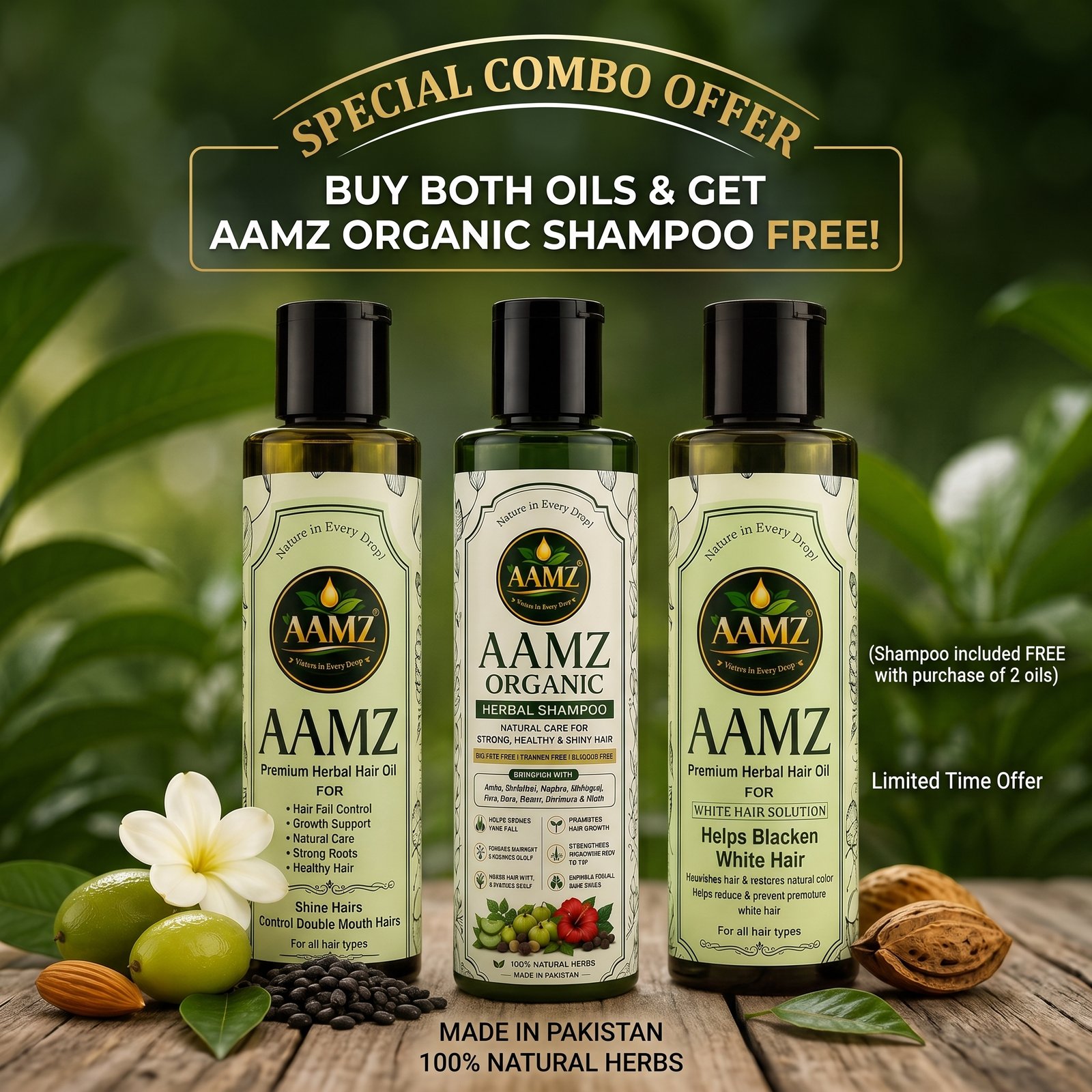 Special Ultimate Herbal Hair Care Combo